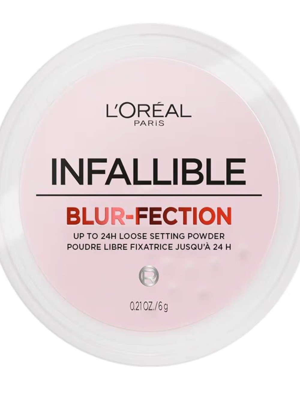 L'Oreal Infallible Blur-fection Loose Setting Powder - Light Pink